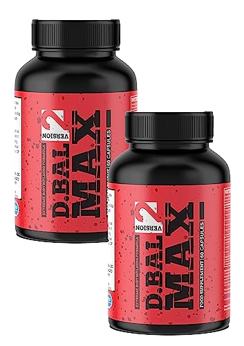 D-BAL MAX - Powerful Legal Bodybuilding Supplement - Advanced Performance and Recovery Agent - 120 Capsules