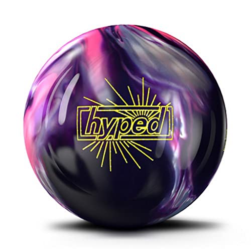 Roto Grip Bowlerstore Products Hyped Hybrid Pre-Drilled Bowling Ball - Chrome/Pink/Purple (10Lbs) #TOP26