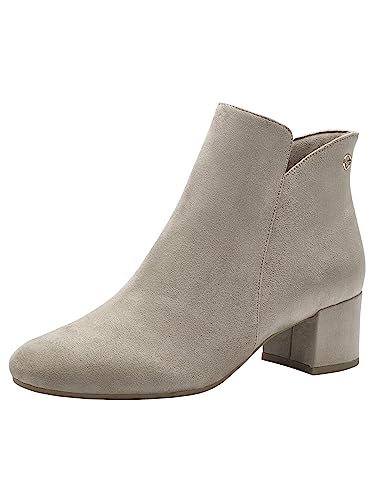 Tamaris Damen Stiefel Vegan beige 40