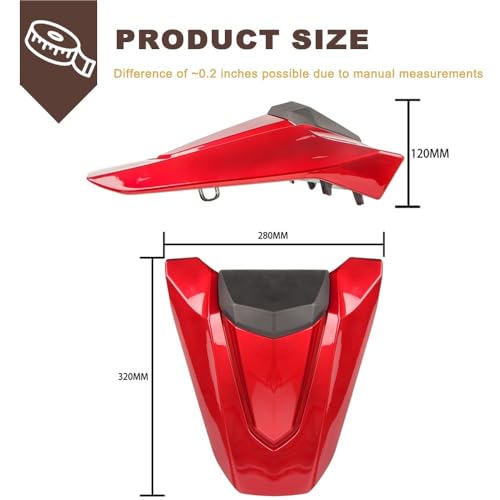 Capot de carénage de queue CB650R CBR650R housse de siège - 5