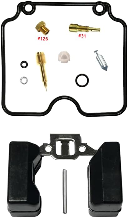 TW200 Motorcycle carburetor repair kit 2001-2025 TW 200 carburetor rebuild kit gasket aircut (repair kit,aircut,float)