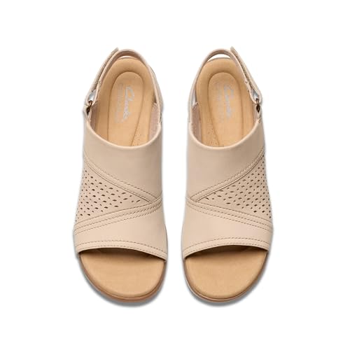 Image of Clarks Women's Emily2 Mist Heeled Sandal | Casual Sandals
