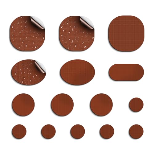 Skystuff 45 toppe adesive in nylon per riparazione di giacche,