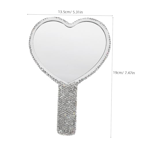 Miroir de poche pour maquillage avec boîtier de protection rigide - 3