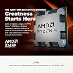 CyberPowerPC Gamer Master Gaming PC, AMD Ryzen 7 8700F 4.1GHz, GeForce RTX 5060 Ti 8GB, 16GB DDR5, 1TB PCIe 4.0 SSD, WiFi Ready & Windows 11 Home (GMA2900A2) - Image 5