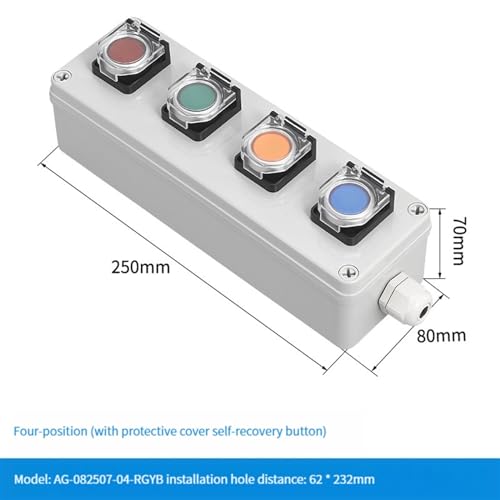 Interrupteur boîtier de commande à bouton fléché pour réservoir - 3