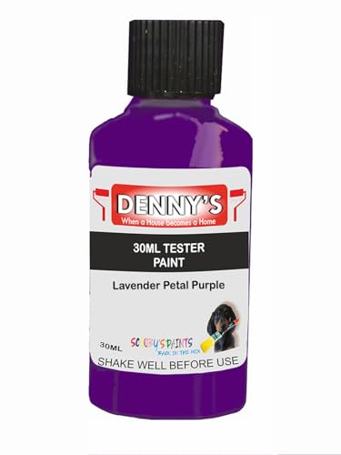 Premium Interior Wall & Furniture Chalk Paint – Lavender Petal Purple – Rich Matt Finish, Durable & Washable, Low Odour, Ideal for Living Rooms, Bedrooms & Hallways (30ML Tester Bottle)