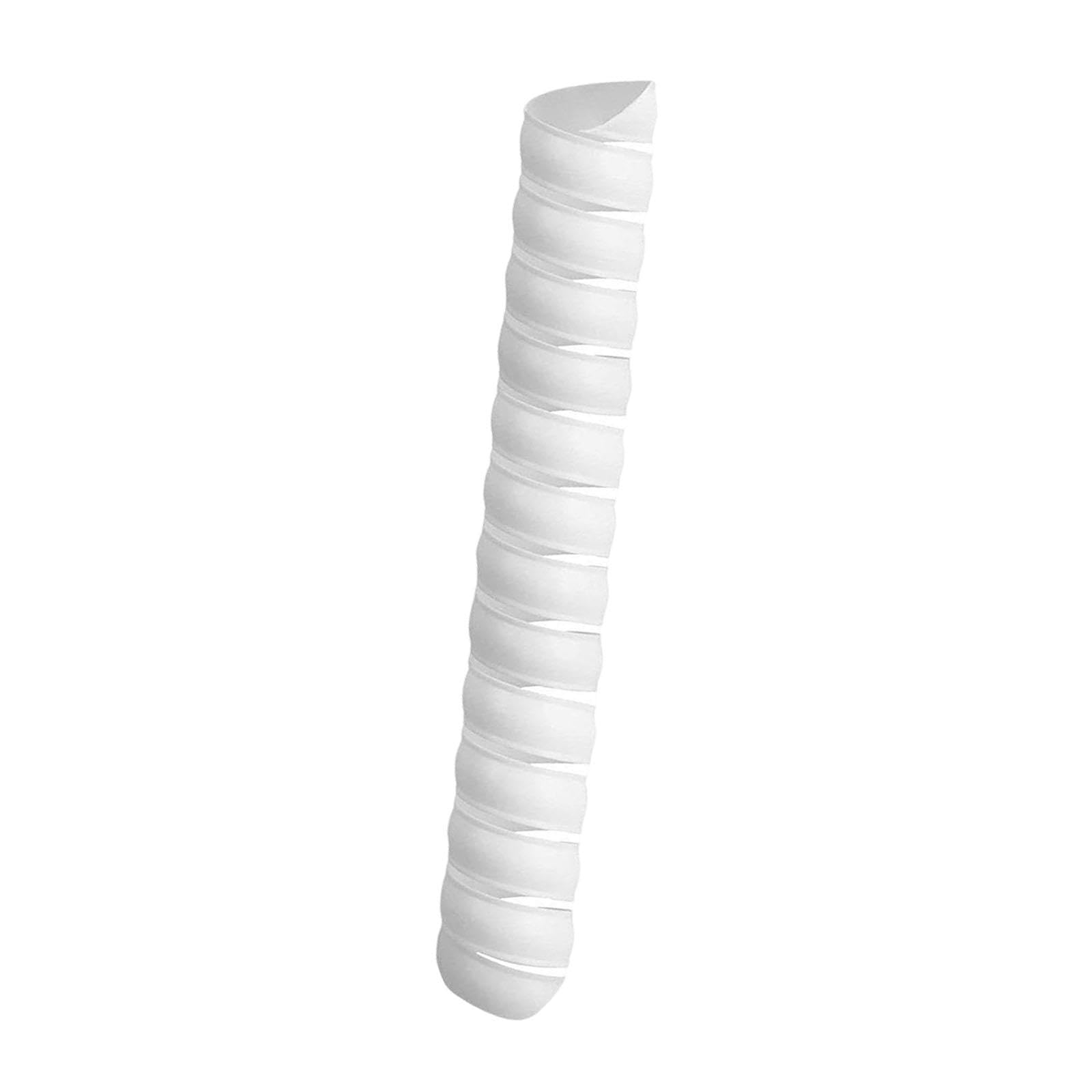 ATORSE Spiral Tree Guard Landscaping Garden Patio Outdoor Tree Trunk Protector Wrap White 5x40cm-image-10