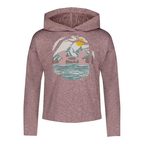 Image of Under Armour Girl's Pullover Fleece Hoodie Sweatshirt, Outdoor Collection
