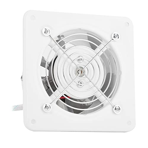 Cocoarm Abluftventilator, Badezimmer-Entlüftungsventilator, 25 W, 220 V, Geräuscharmer Badezimmer-Ventilator, Wandmontierter Abluftventilator für Zuhause, Badezimmer, Küche, Garage,