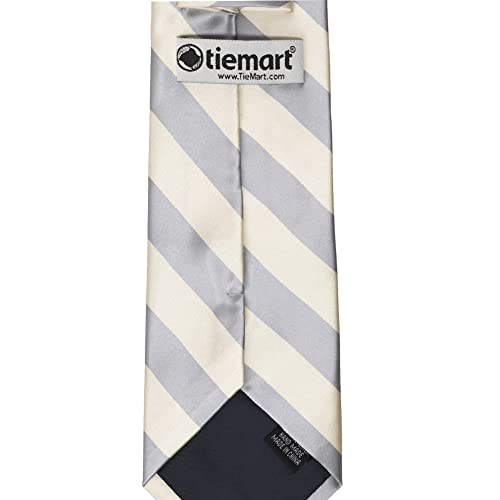 Image of tiemart Men's Striped Tie Standard Length
