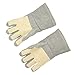 Srliya 1 Pair Heat Gloves Separate Fingers Hot Proof Mitts Tool for Working Welding