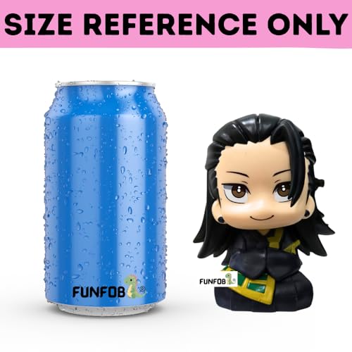 Image of FUNFOB Jujutsu Kaisen Suguro Geto Action Figure Height -11cm Collectible Anime Figures PVC Multicolour | Suguro Geto Look up