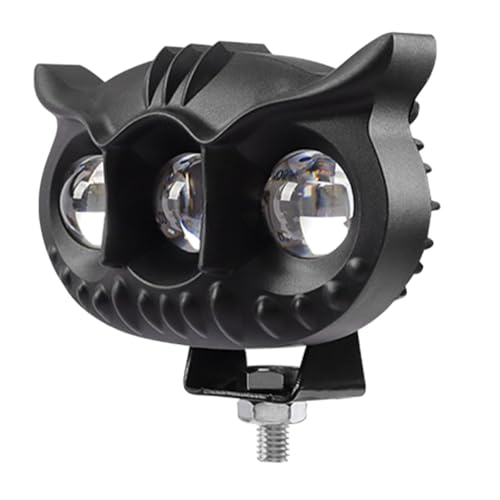 Foco LED motocicleta con luz alta auxiliar de búho para moto eléctrica y scooter
