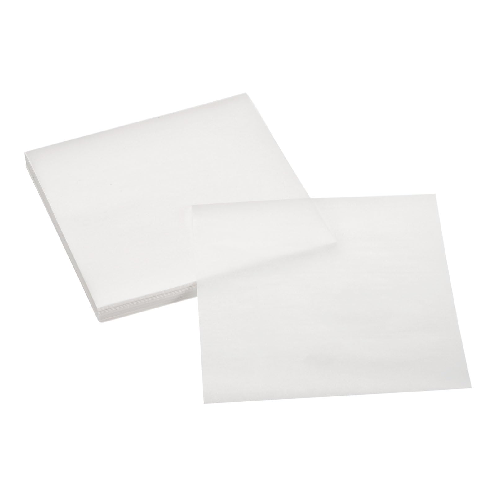 uxcell 200Pcs Air Fryer Parchment Paper, 4-1/2 Inch Square Air Fryer Liner, Non-Stick Steamer Liners for Oven Microwave