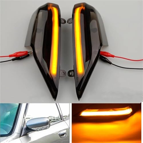 Intermitentes dinámicos de espejo para Subaru Forester y Outback 2003-2008 luces LED 3