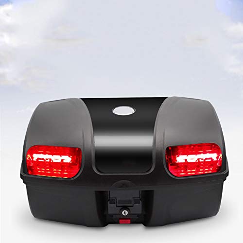 Coffre de moto et rangement de bagages pour casque de cyclomoteur - 3