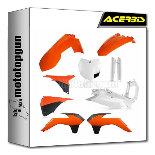 KTM SX 125 kit carenage original 16 Acerbis 0016874.553.016 pour habillage moto cross 2013 2014