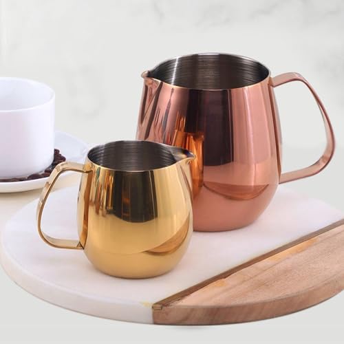Jarra espumadora de café para medir la leche exacta sin desperdicios en tu cocina 5