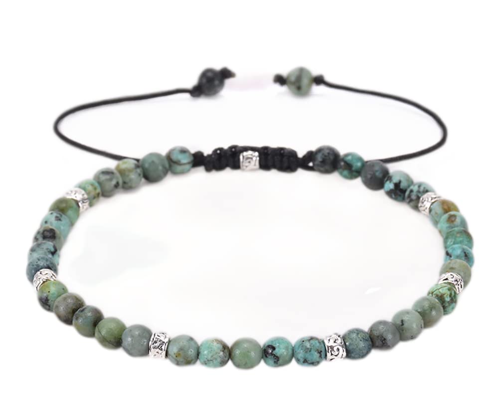 Women Boho Wrap Bracelet,Handmade Natural Stone Crystal Emperor Beads Heart Bracelet, Fashion Bohemian Jewelry Gift for Women