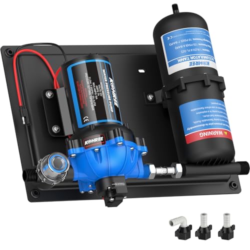 Kohree RV Water Pump & Accumulator System