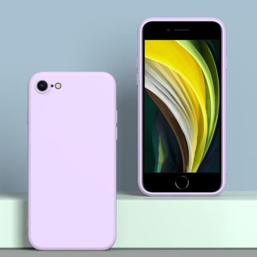 Image of for iPhone SE /8 /7 Case Purple, Scratch Resistant with Soft Touch, Slim Thin Phone Cover for iPhone SE 3rd Gen (2022), iPhone SE 2nd Gen (2020), iPhone 8 /7 4.7 inch