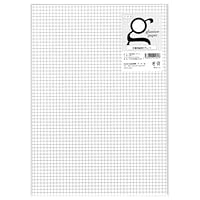 Amazon.co.jp: グラシン紙【A4 グレー】5.0mm方眼 210x297mm 半透明