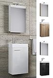 Badset schmal ideal für Toilette Gäste WC