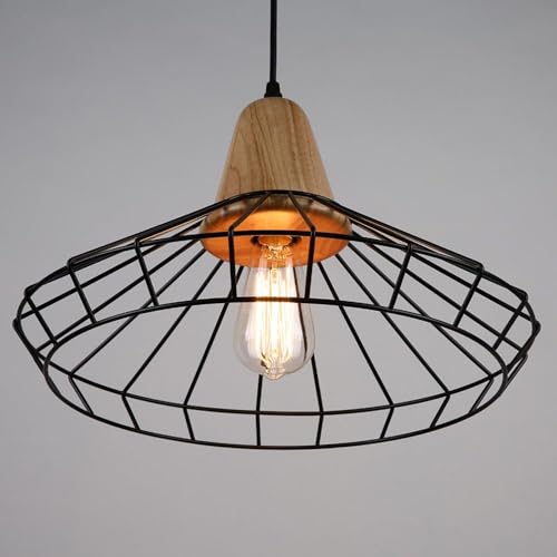 Fer forgé rétro LED plafonnier HJLJKG pour décoration bar et salon