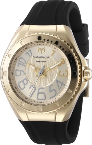 TechnoMarine Lusso Mare Lady 38.00mm Stainless Steel Gold Gold dial PC21 Quartz