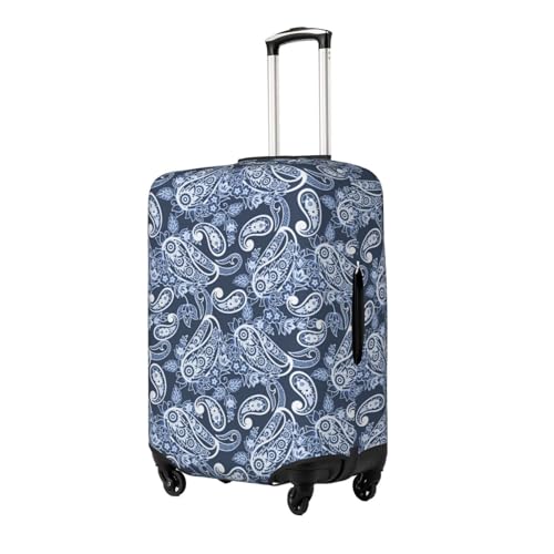 Paisley Pattern No.90130 Luggage Cover Protector Anti-Scratch Washable Fits 18-32 Inch Luggage-Medium2