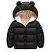 BéBé Veste Automne Manteau Blouson à Capuche Enfant Fille Blousons Hiver BéBé Enfant Filles Manteau Veste Imprimé Parka Down Blousons Neige VêTementsd'ExtéRieur Et Confortable Hiver