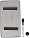 The Board Dudes: 5.5 x 10 Inches Magnetic Dry Erase Board, Includes 1 Marker and Magnet, Frame Color May Vary