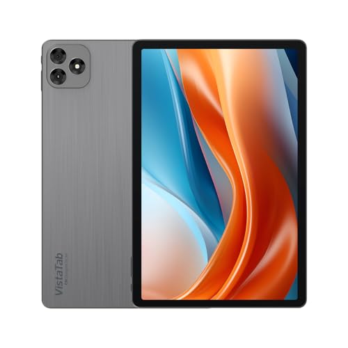 Image of itel Tab Vista 30 with 11 inch(27.94 cm) FHD Display & Quad Speakers, 7000mAh Battery for All-Day Usage, 12GB RAM (Memory Fusion) 128GB Storage, Wi-Fi + 4G Calling, Space Grey