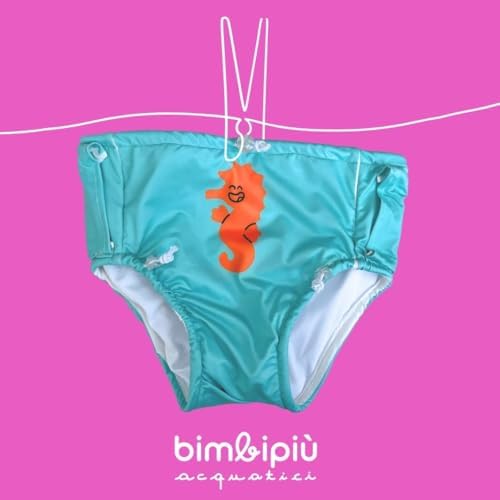 Maillot de bain artisanal pour enfants de 10 à 36 mois, pour mer et piscine (turquoise)
