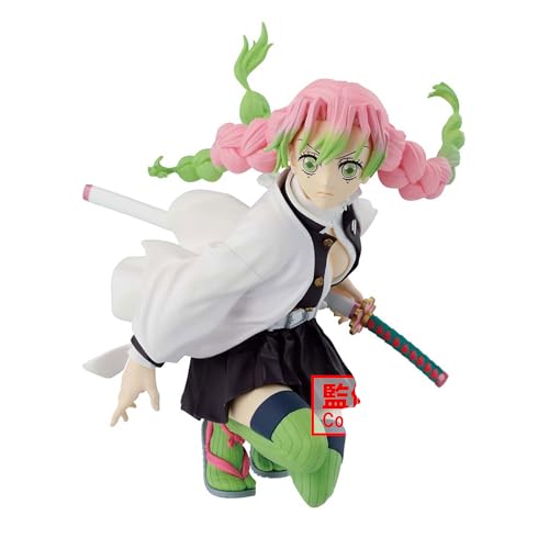 Banpresto Figura de Acción Mitsuri Kanroji - Demon Slayer: Kimetsu No Yaiba Maximatic 14 cm Multicolor BP89634P. Estatua Coleccionable, Figura Detallada, Ideal para Fans del Anime.
