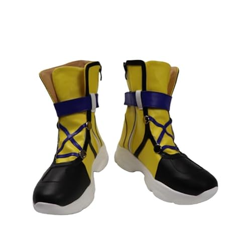 [Kossyo] �o�u���K���t�F���[ �u�[�c �C �R�X�v�� �R�X�v���C �O�b�Y �B�e�R�~�P �Ղ� Cosplay shoes �N���X�}�X �n���E�B�� ���� (22.5 cm)