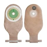 10 PCS Colostomy Bag, Ostomy Supplies, One-Piece Ostomy Bags with Aluminium Strip Closure for Ileost