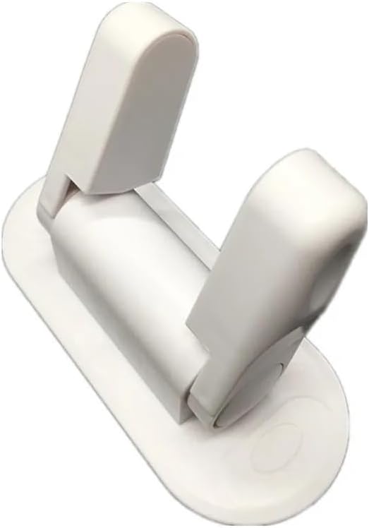 Universal Door Lever Lock Child Rotation Proof Professional Door Adhesive Security Latch Multi-Functional 1Pcs(A)