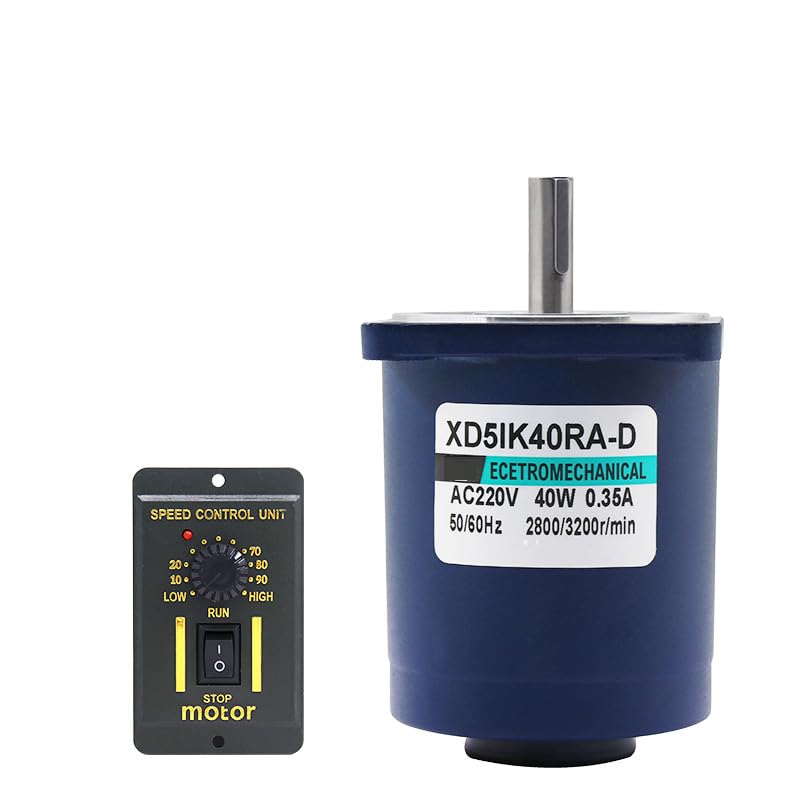 Moteur AC 220V 40W pour automatisation de table de ponçage