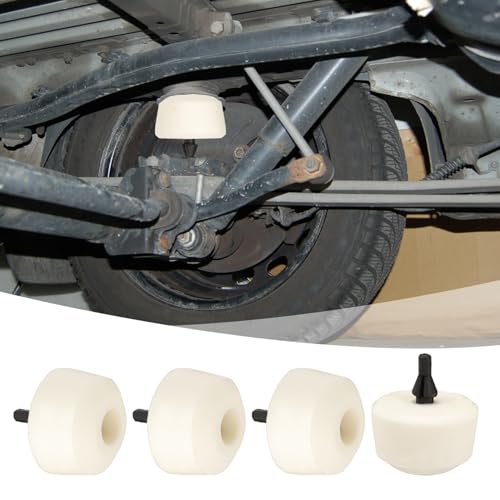 Aktualisiert Puffer Fahrwerk Blattfeder Puffergummi Blattfeder Puffergummi Aufprall Gummilager Federwegbegrenzer Dämpfer Hinterachse hinten für Caddy 2K Caddy 3 2004-2015 Ersetzt 2K5511155 2K0511155…