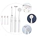 WRITWAA Sonic Electric Toothbrush Set for Adults and Boys and Girls 3-in-1 Rechargeable Oral Cleaning Brush Massager and Face Cleaner Waterproof Design for Travel and Home Use