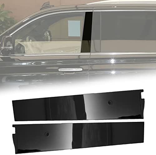 DIMEANI Door Pillar Trim Molding Window Trim Cover fit for Cadillac Escalade ESV Chevrolet Suburban 3500HD Chevy Tahoe GMC Yukon XL 2015 2016 2017 2018 2019 2020, Driver&Passenger Side 926-241 242