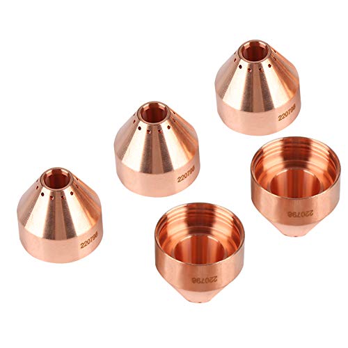 5pcs 220798 Plasma Electrodes,Plasma Cup, Good to High Temperature,for MAX65/85/105 Cutting Torch