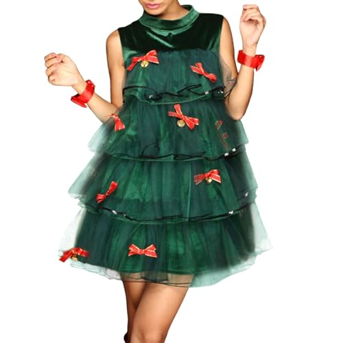 Robe de Sapin de Noël pour Femme : Finis les Déguisements Inconfortables