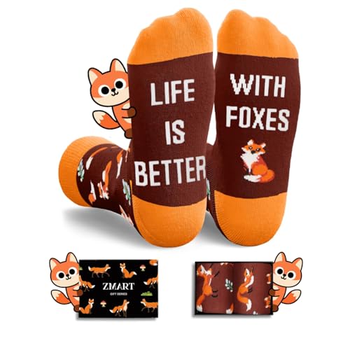 Zmart fox gifts socks image