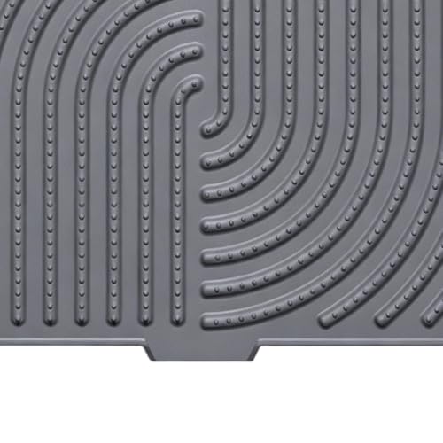 Alfombrilla de secado de platos en silicona: ideal para escurrir verduras, ollas y vajilla 7