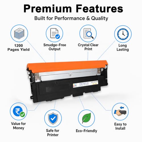 Image of GPS 119A W2092A Yellow Toner Cartridge Compatible for HP Color Laser 150a, 150nw, MFP 178nw, 179fnw | Yellow | Yield: 700 Pages