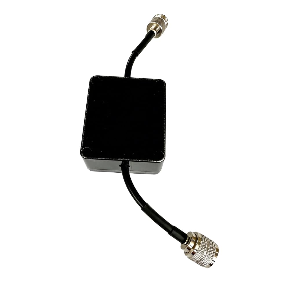 EM25 cewka przepustnicy pierścieniowej magnetycznej z obudową ABS, 1:1 do radiu 1,8-30 MHz HF, 100 W PEP, PL-259 na SO-239, ochrona przed kurzem i wilgocią