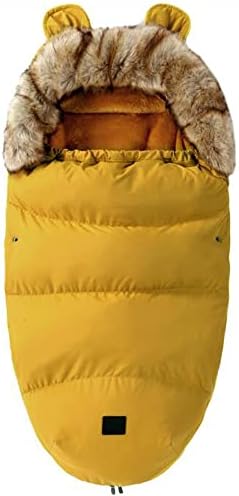 Pram Footmuffs Universal Pushchair Footmuff Winter Warm Baby Sleeping Bag Outdoor Waterproof and Windproof, Suitable for Pushchairs, Strollers, Prams, Buggy, Baby Bed